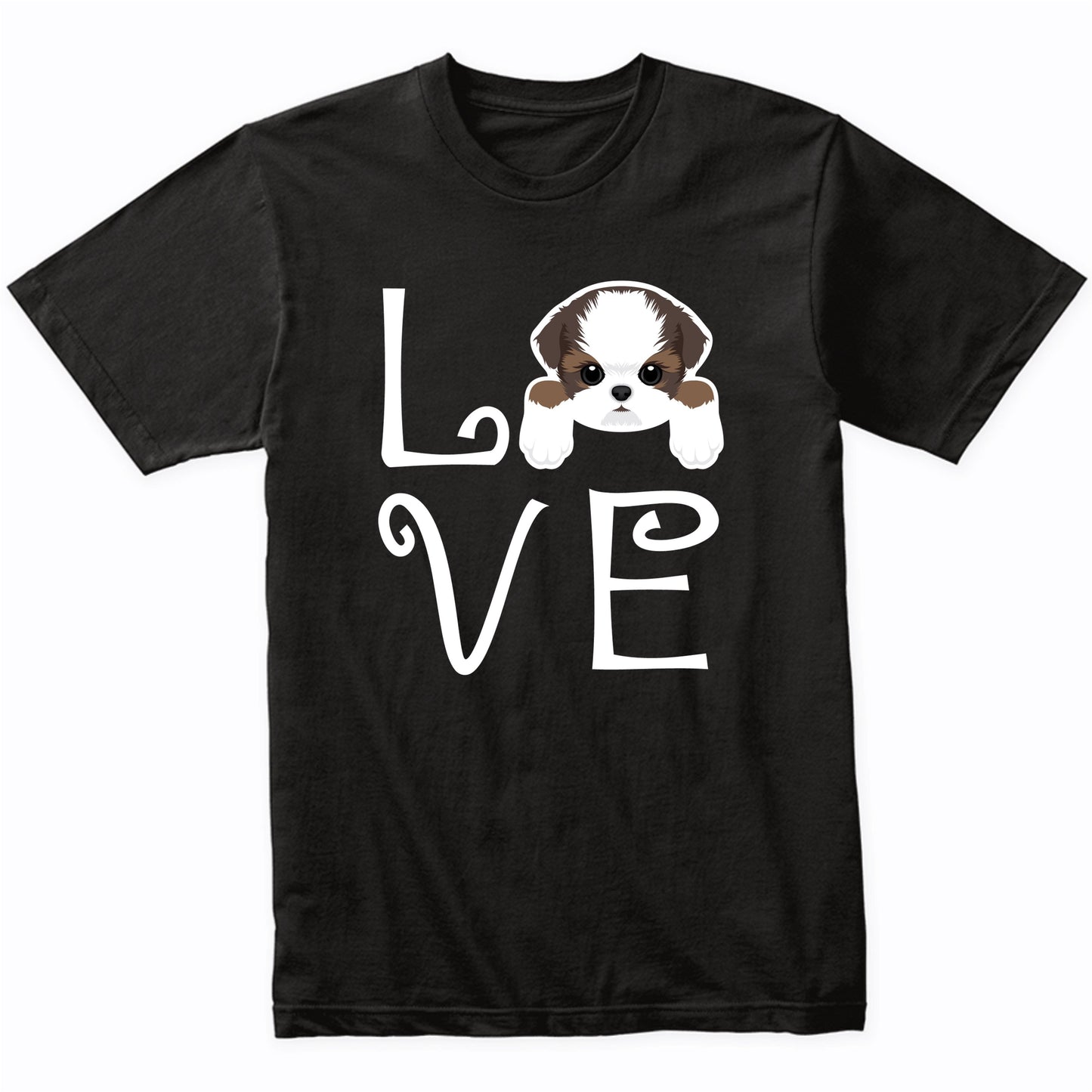 Shih Tzu Love Dog Owner Shih Tzu Puppy T-Shirt