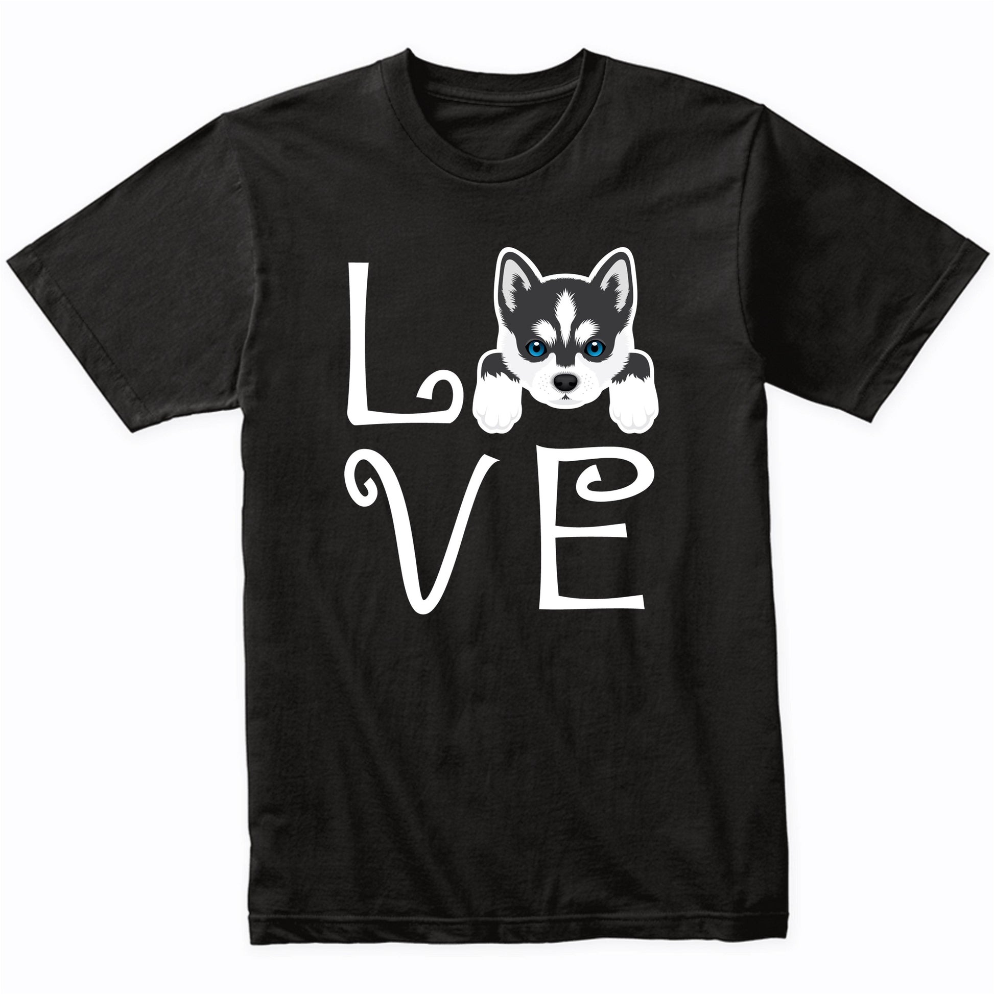 Siberian Husky Love Dog Owner Husky Puppy T-Shirt