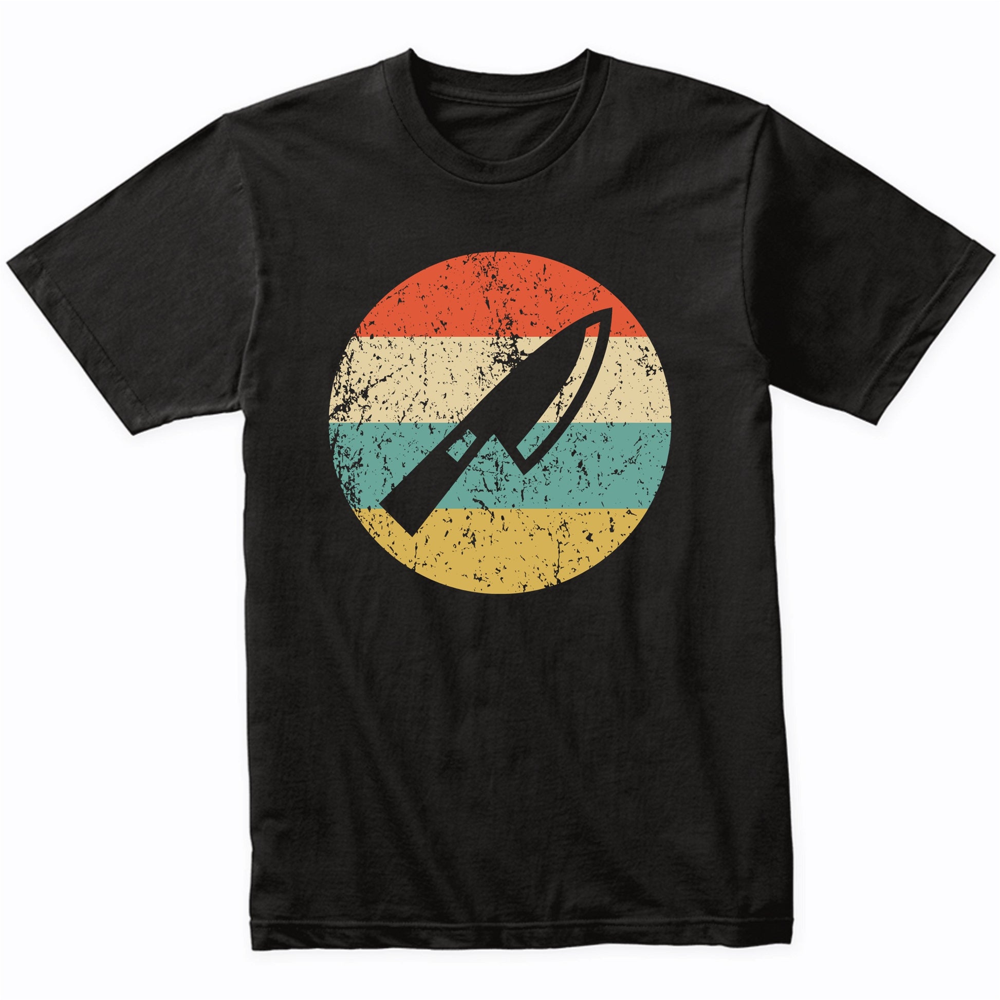 Chef Shirt - Vintage Retro Chef Knife T-Shirt