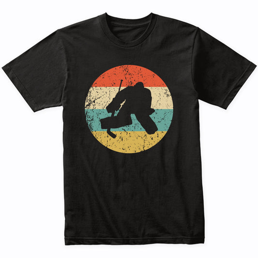 Hockey Shirt - Vintage Retro Hockey Goalie T-Shirt