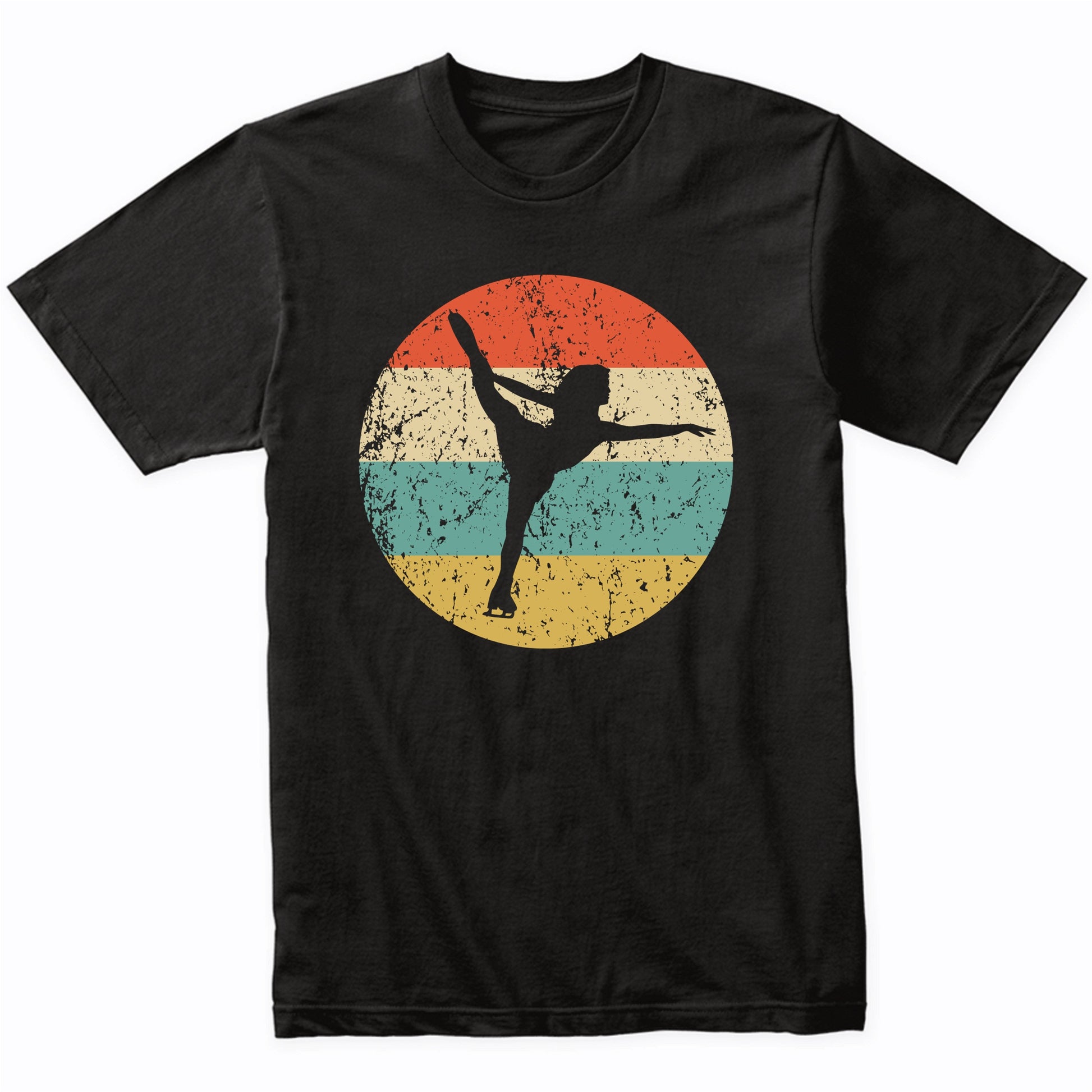 Figure Skating Shirt - Vintage Retro Figure Skater T-Shirt