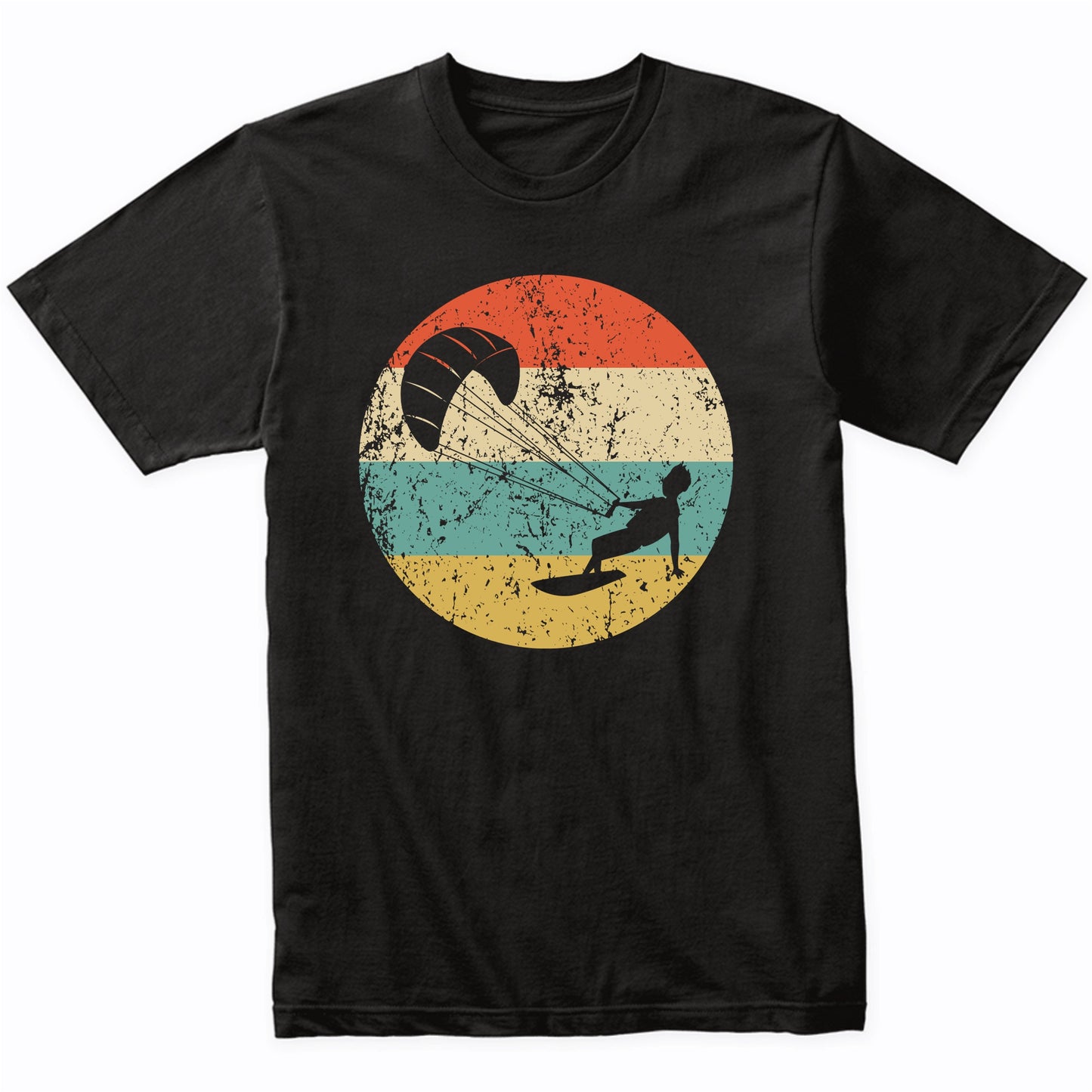 Kite Surfing Shirt - Vintage Retro Kite Surfer T-Shirt