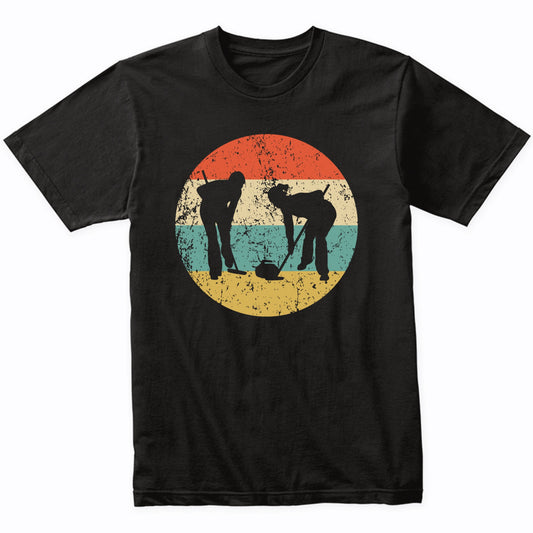 Curling Shirt - Vintage Retro Curler T-Shirt