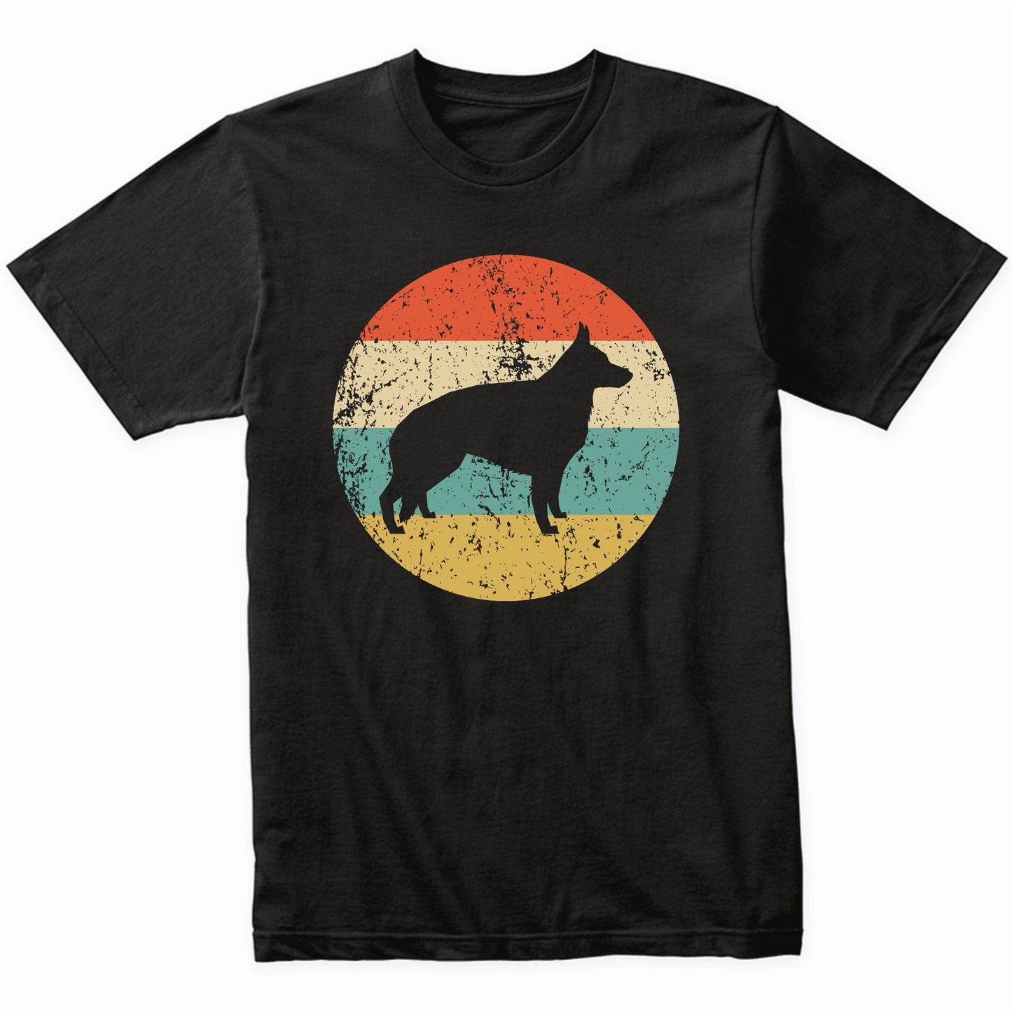 German Shepherd Shirt - Retro German Shepherd Dog T-Shirt