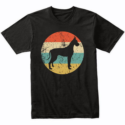 Great Dane Shirt - Vintage Retro Great Dane Dog T-Shirt