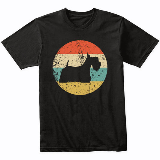Scottish Terrier Shirt - Vintage Retro Scottie Dog T-Shirt