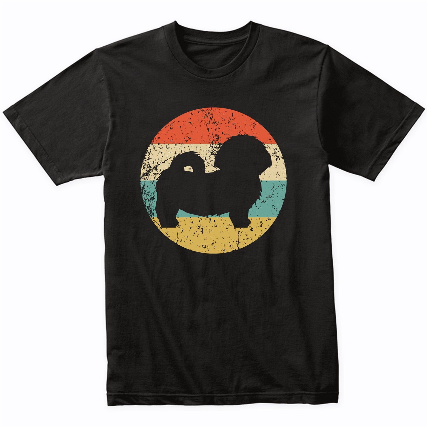 Shih Tzu Shirt - Vintage Retro Shih Tzu Dog T-Shirt