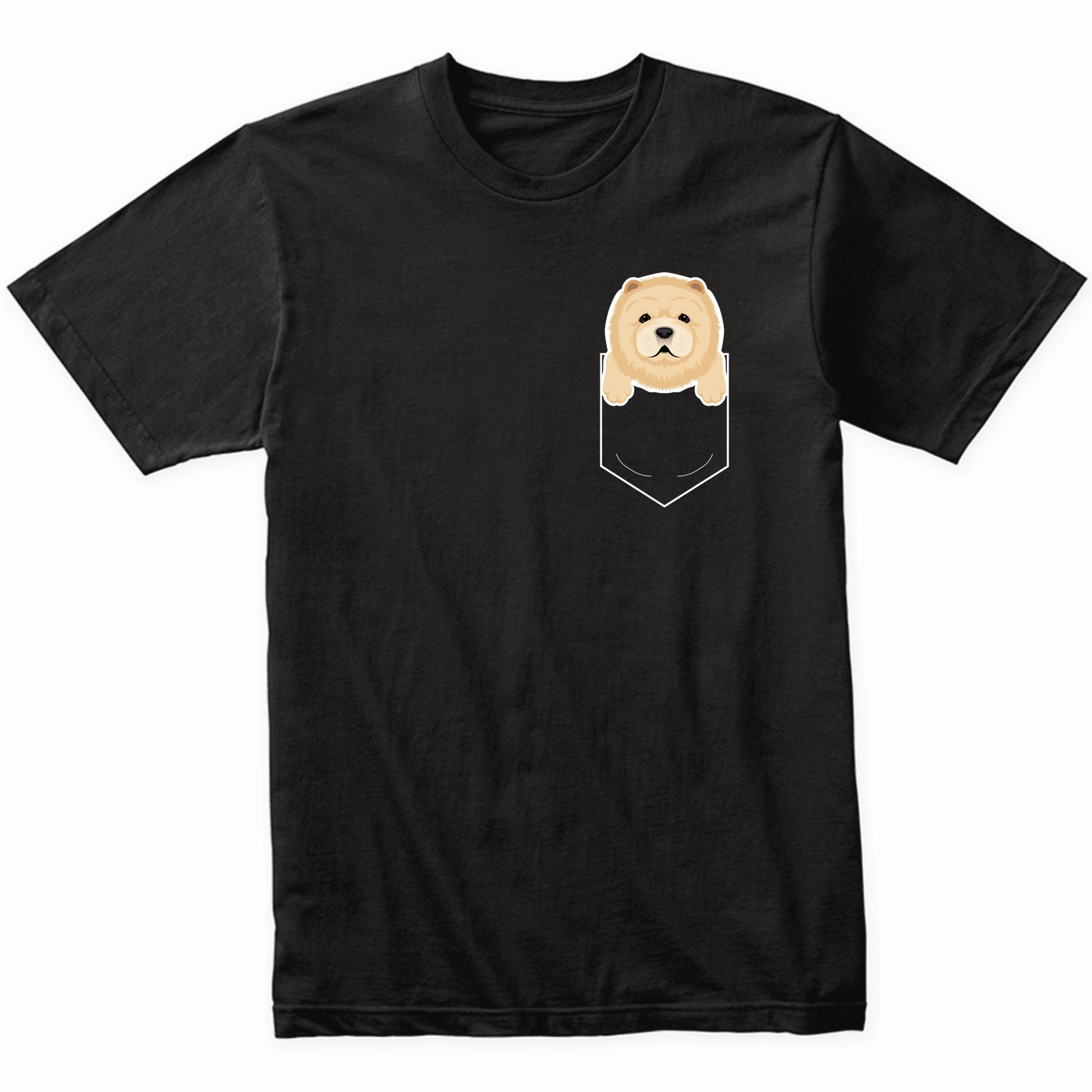 Chow Chow In My Pocket Cute Dog Owner T-Shirt