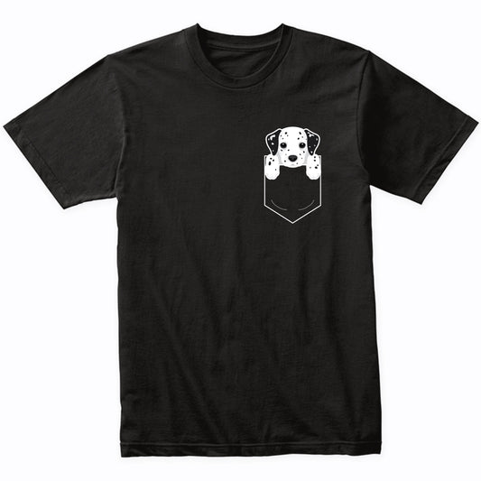 Dalmatian In My Pocket Cute Dog Owner T-Shirt