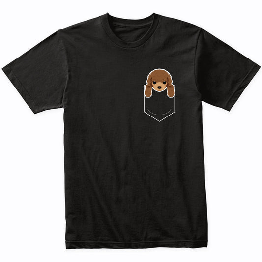 Poodle In My Pocket Cute Dog Owner T-Shirt