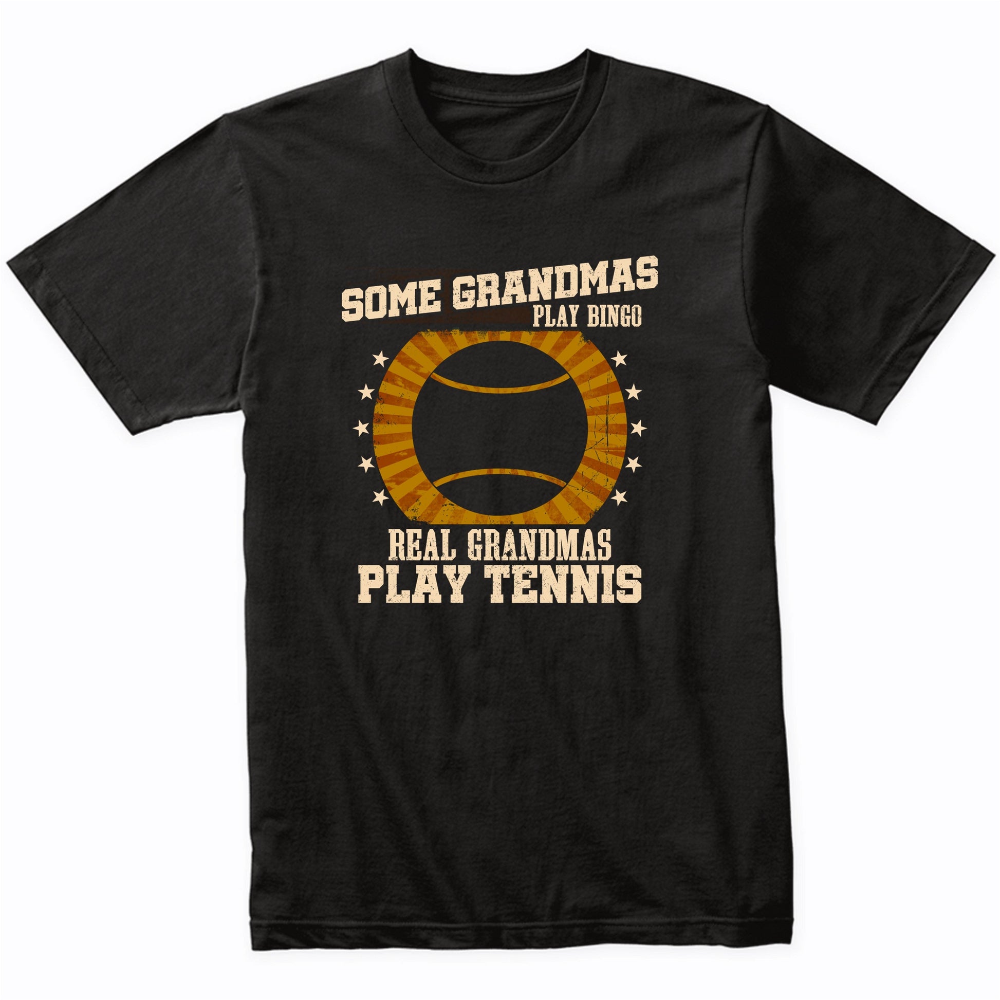 Tennis Grandma Shirt - Real Grandmas Play Tennis T-Shirt