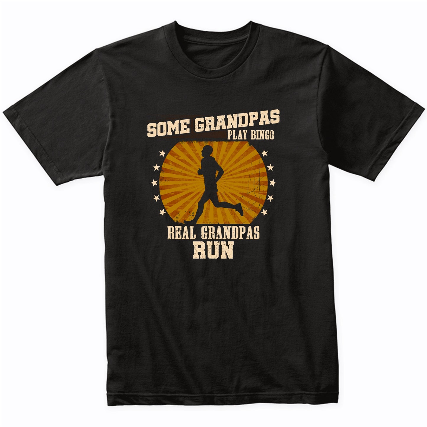 Running Grandpa Shirt - Real Grandpas Run T-Shirt