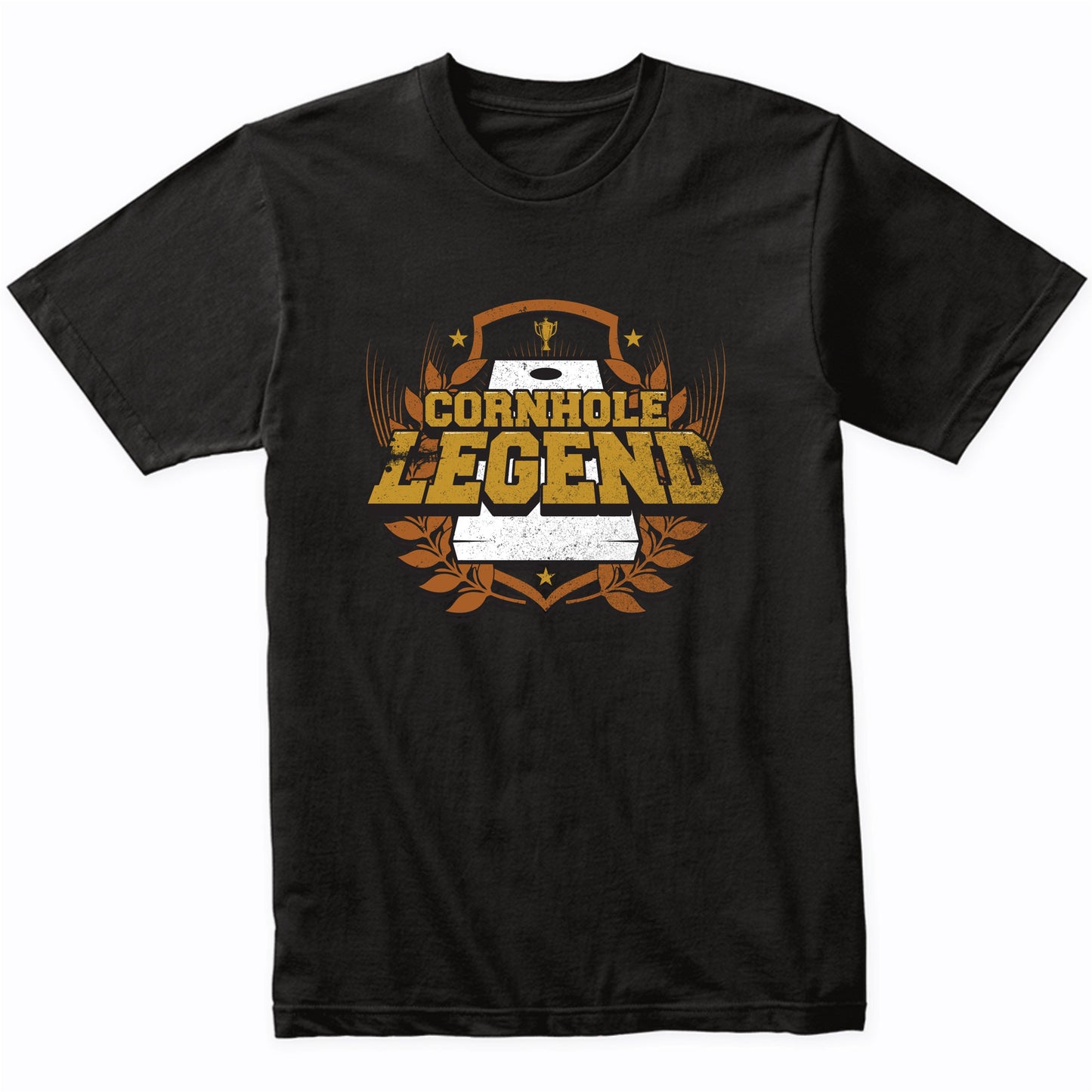 Cornhole Legend Funny Cornhole Tournament T-Shirt