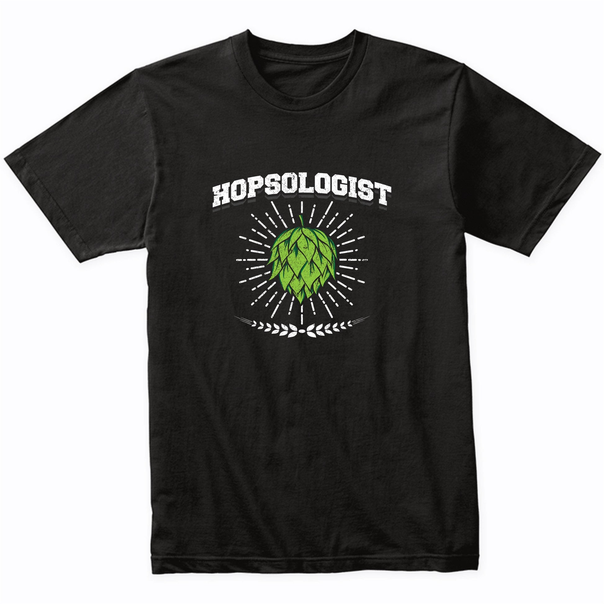 Hopsologist Funny Beer Snob Craft Beer Drinking Shirt