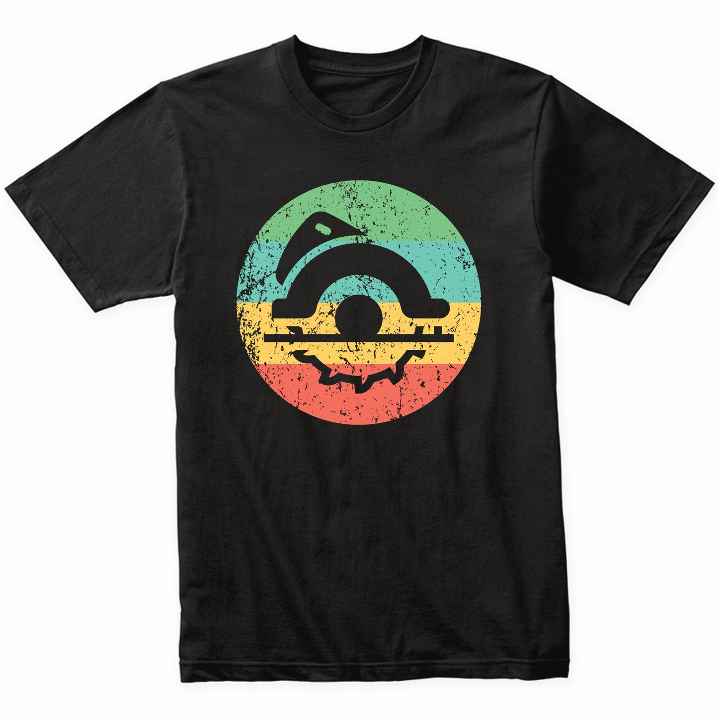Carpenter Shirt - Vintage Retro Circular Saw T-Shirt