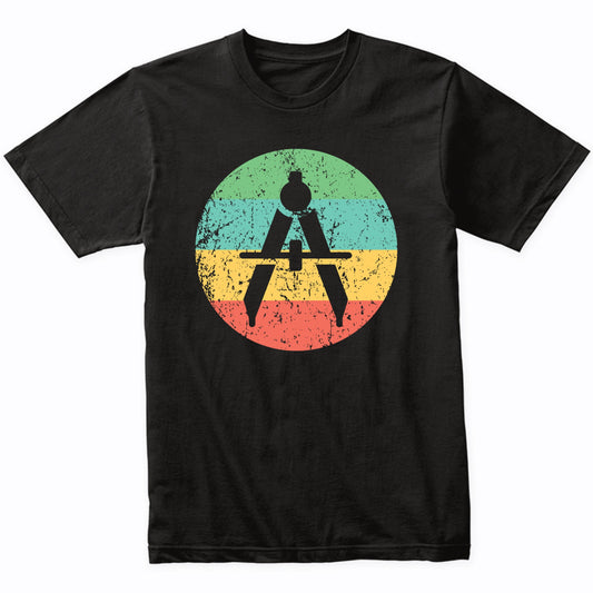 Architect Engineer Shirt - Vintage Retro Compass Shirt