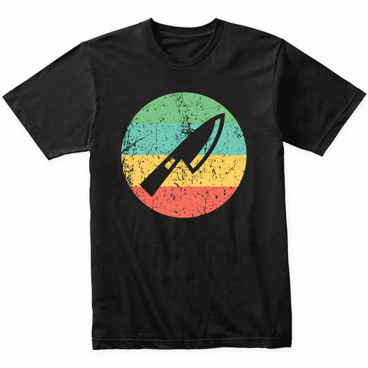 Chef Shirt - Vintage Retro Chef Knife T-Shirt