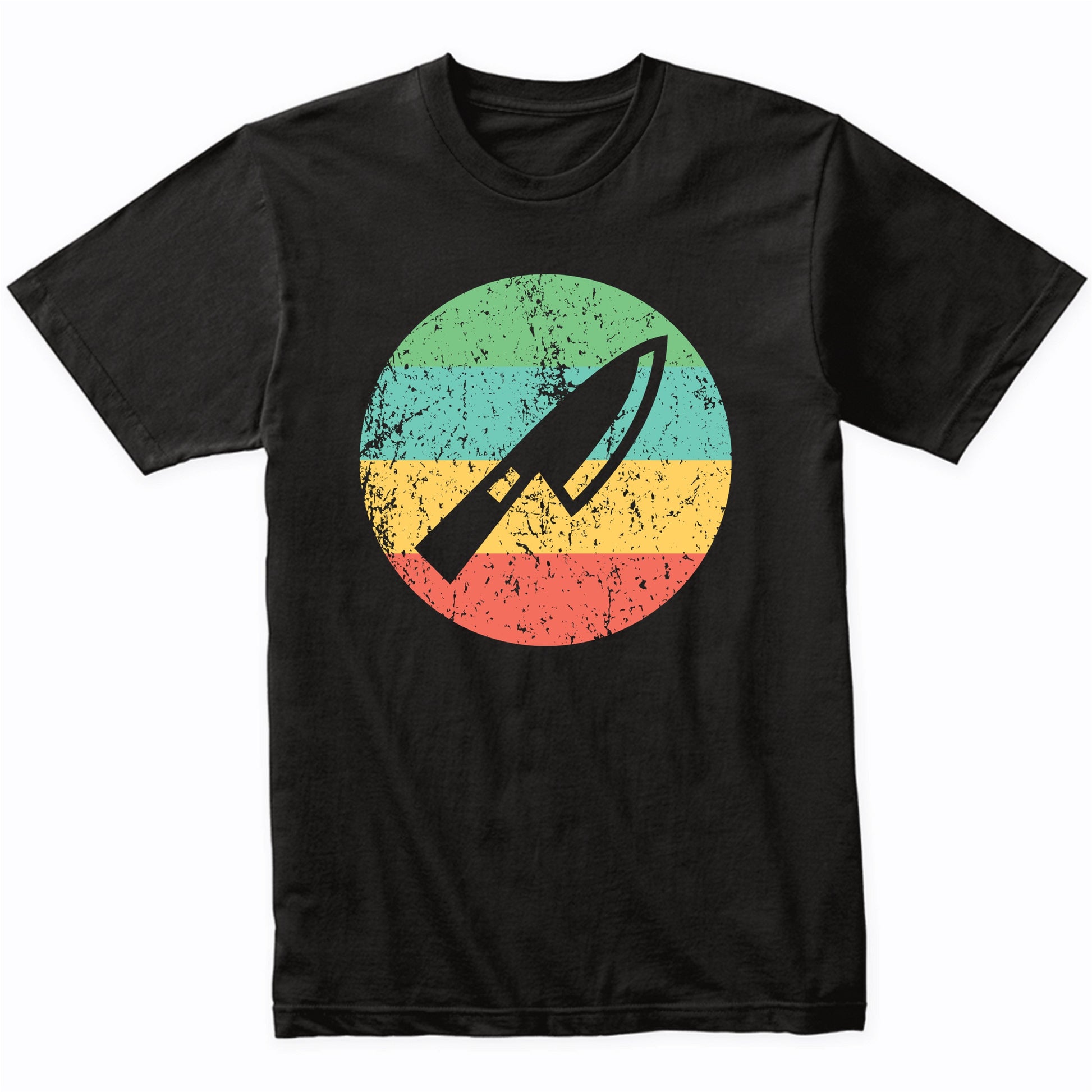 Chef Shirt - Vintage Retro Chef Knife T-Shirt