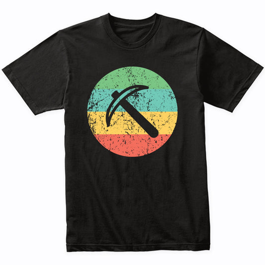 Geologist Miner Shirt - Vintage Retro Pick Axe T-Shirt