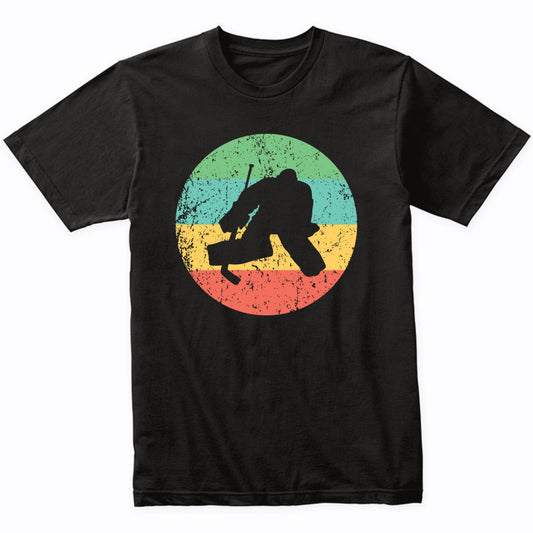 Hockey Shirt - Vintage Retro Hockey Goalie T-Shirt