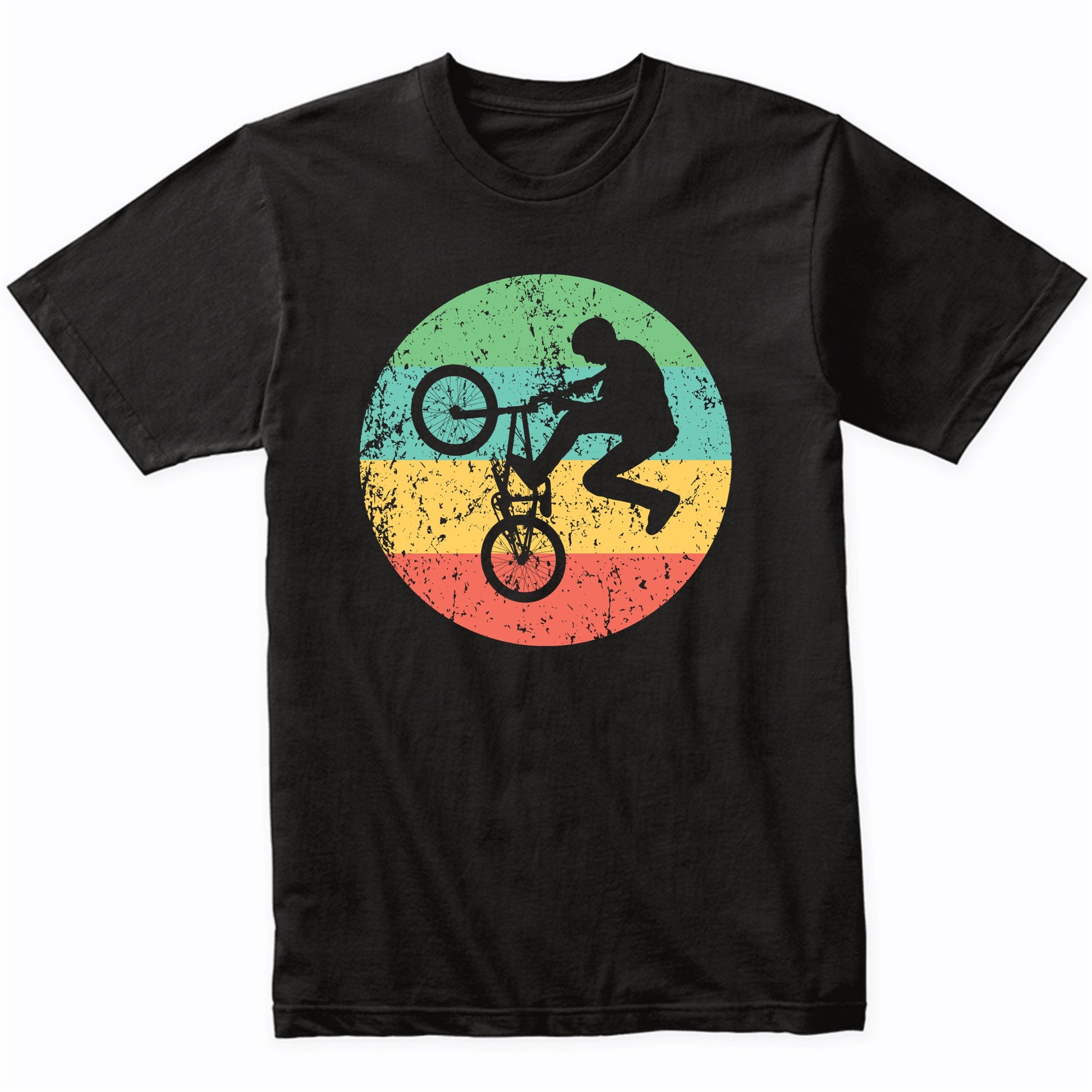 BMX Shirt - Vintage Retro BMX Bike Rider T-Shirt