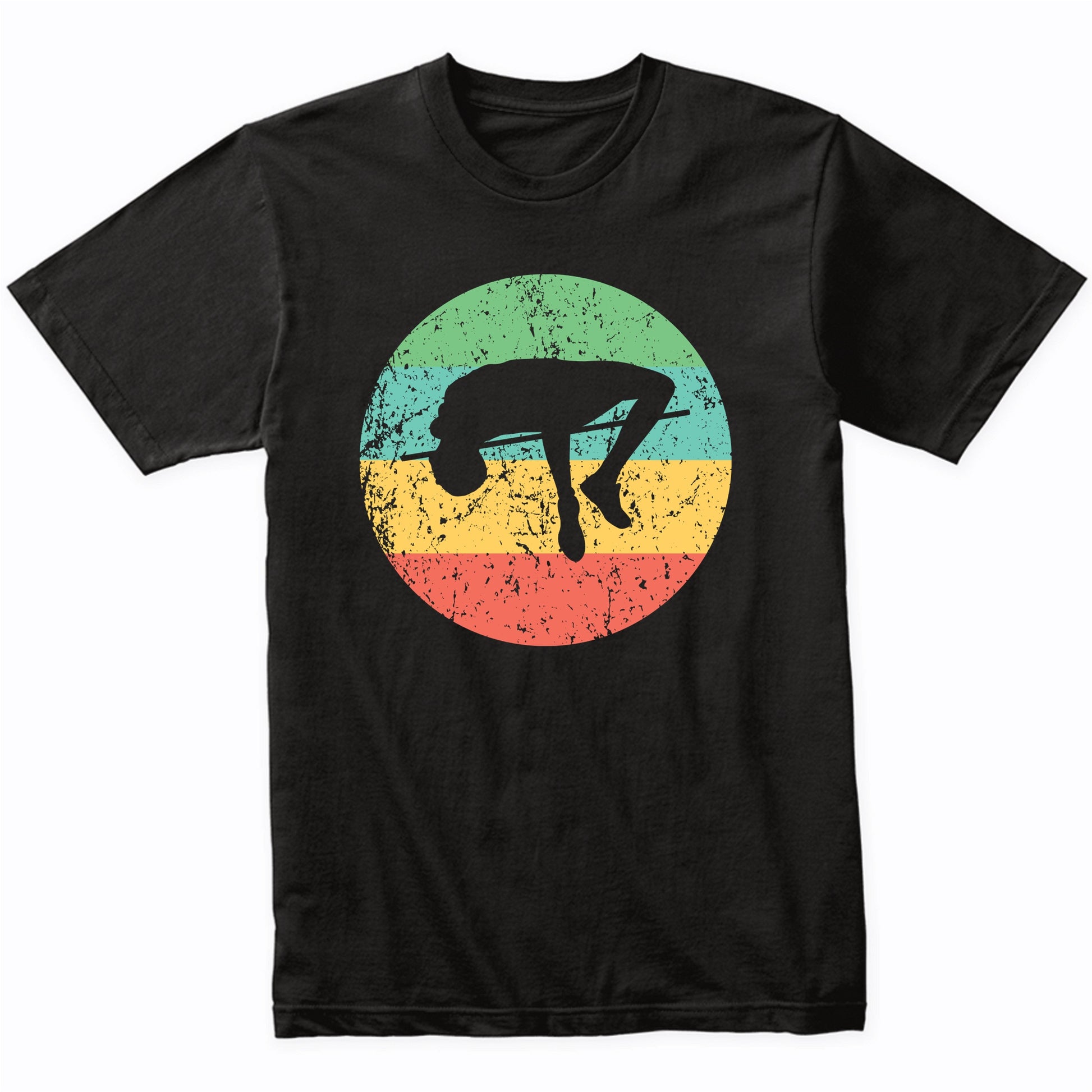 High Jump Shirt - Vintage Retro Track And Field T-Shirt
