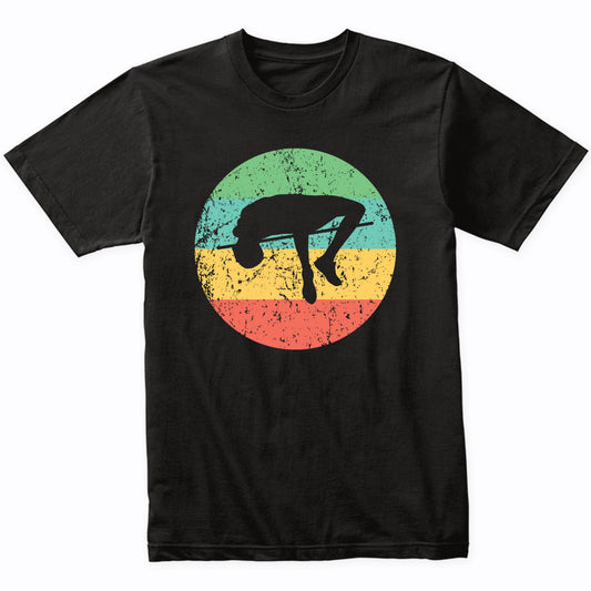 High Jump Shirt - Vintage Retro Track And Field T-Shirt