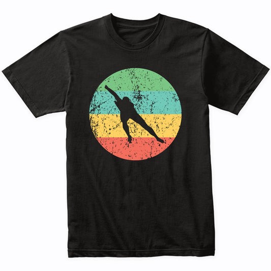 Speed Skating Shirt - Vintage Retro Speed Skater T-Shirt