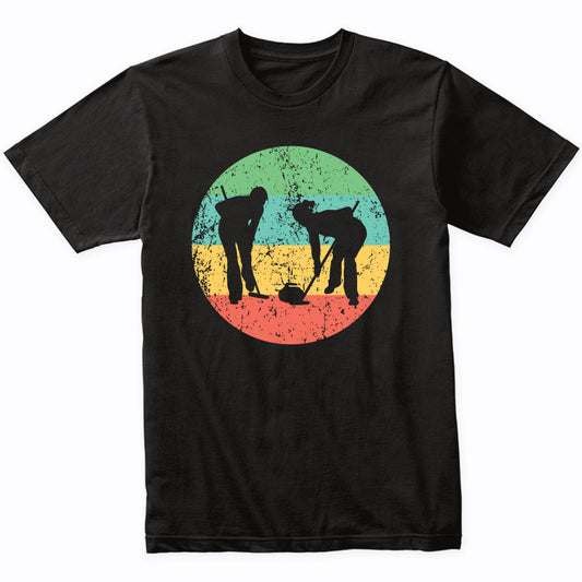 Curling Shirt - Vintage Retro Curler T-Shirt