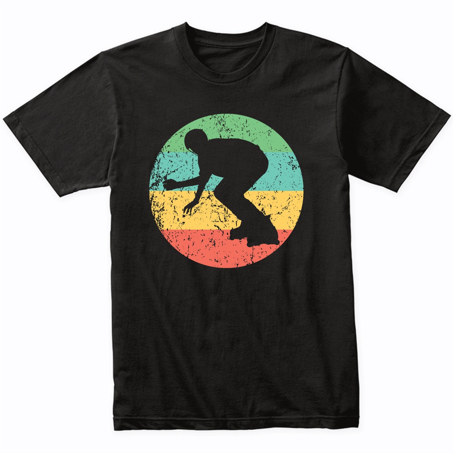 Inline Skating Shirt - Vintage Retro Skater T-Shirt