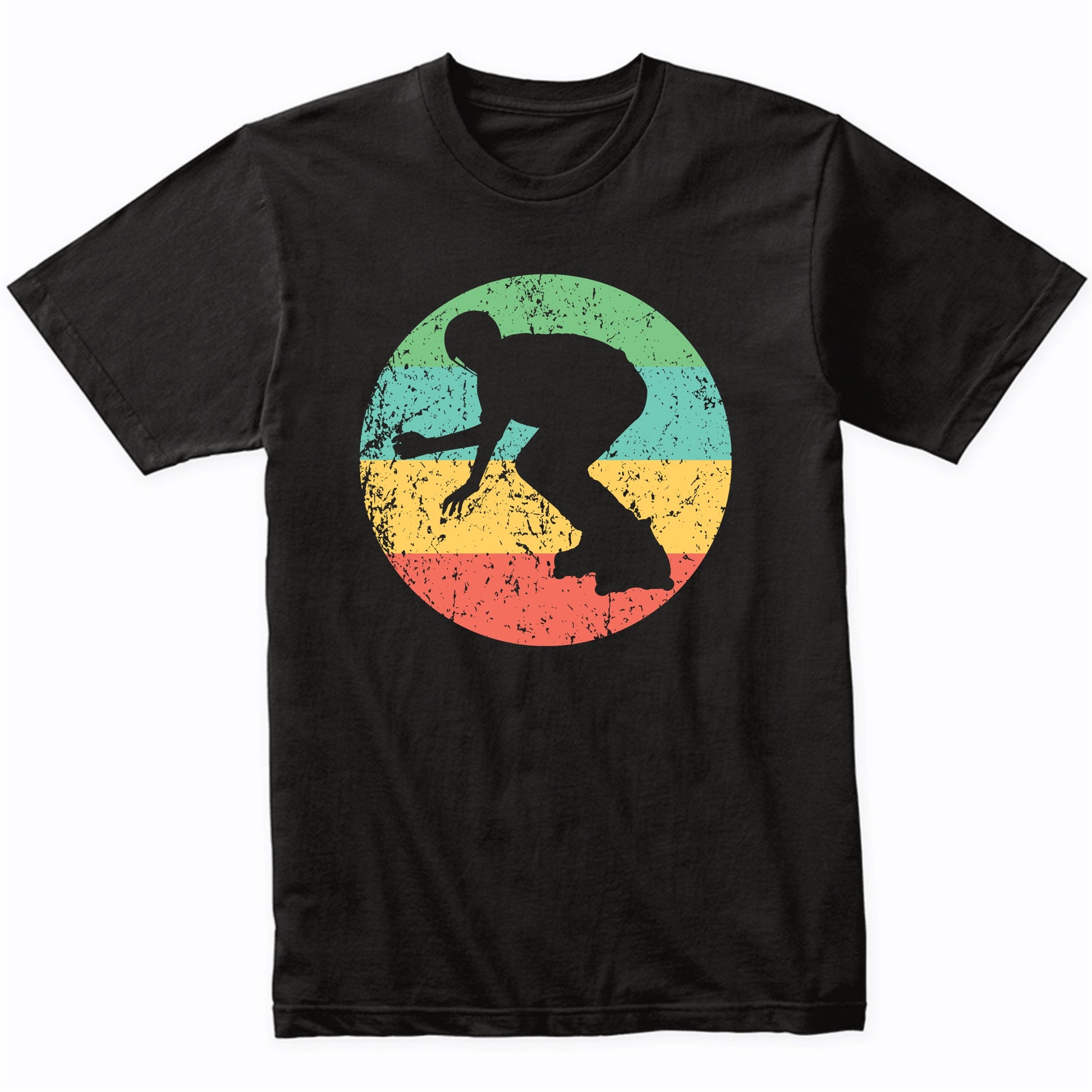 Inline Skating Shirt - Vintage Retro Skater T-Shirt