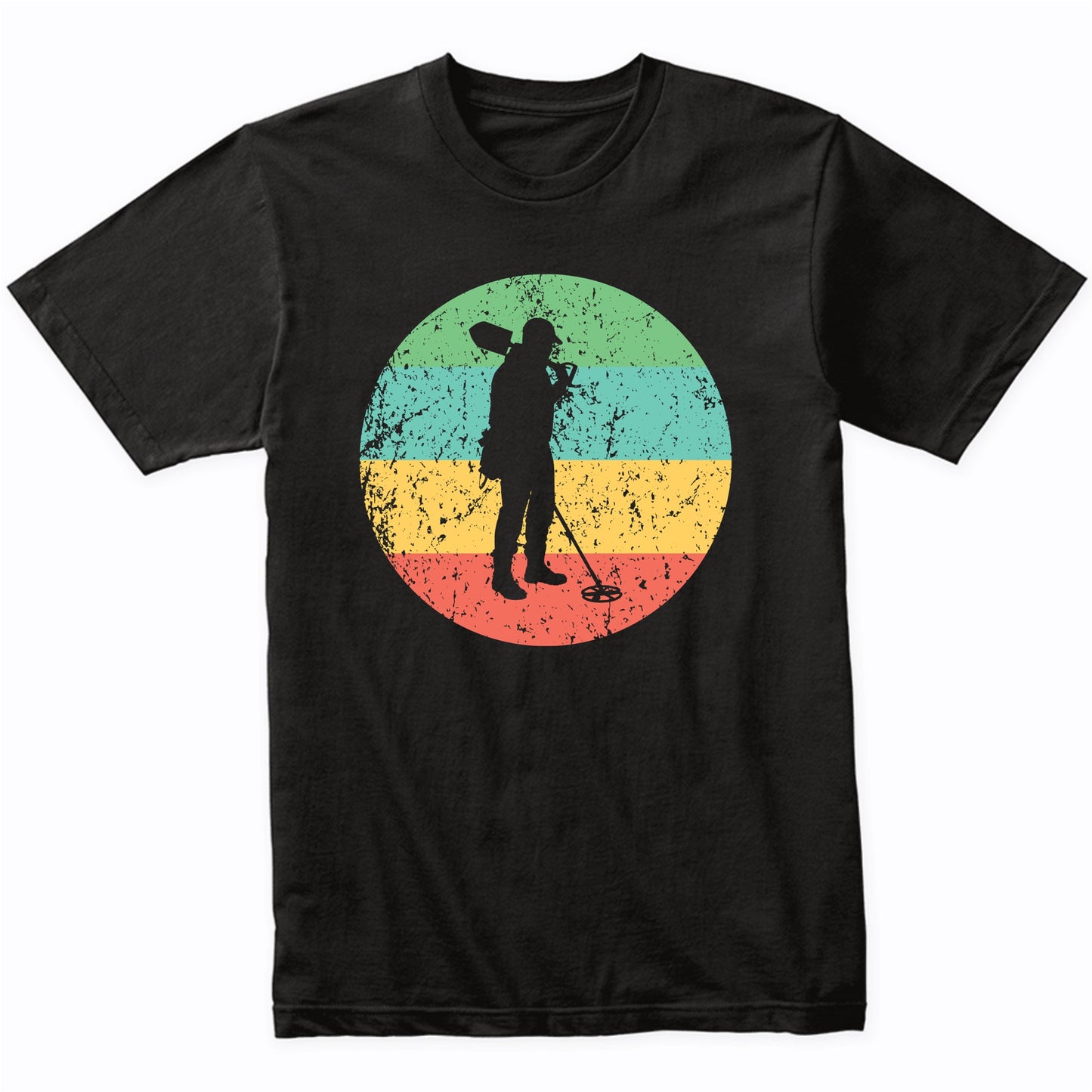 Metal Detecting Shirt - Vintage Retro Coinshooter T-Shirt