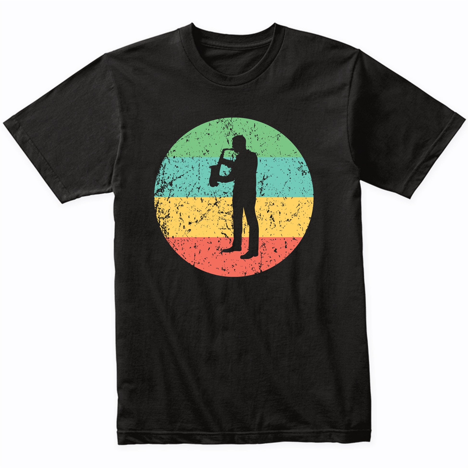 Saxophone Shirt - Vintage Retro Music T-Shirt