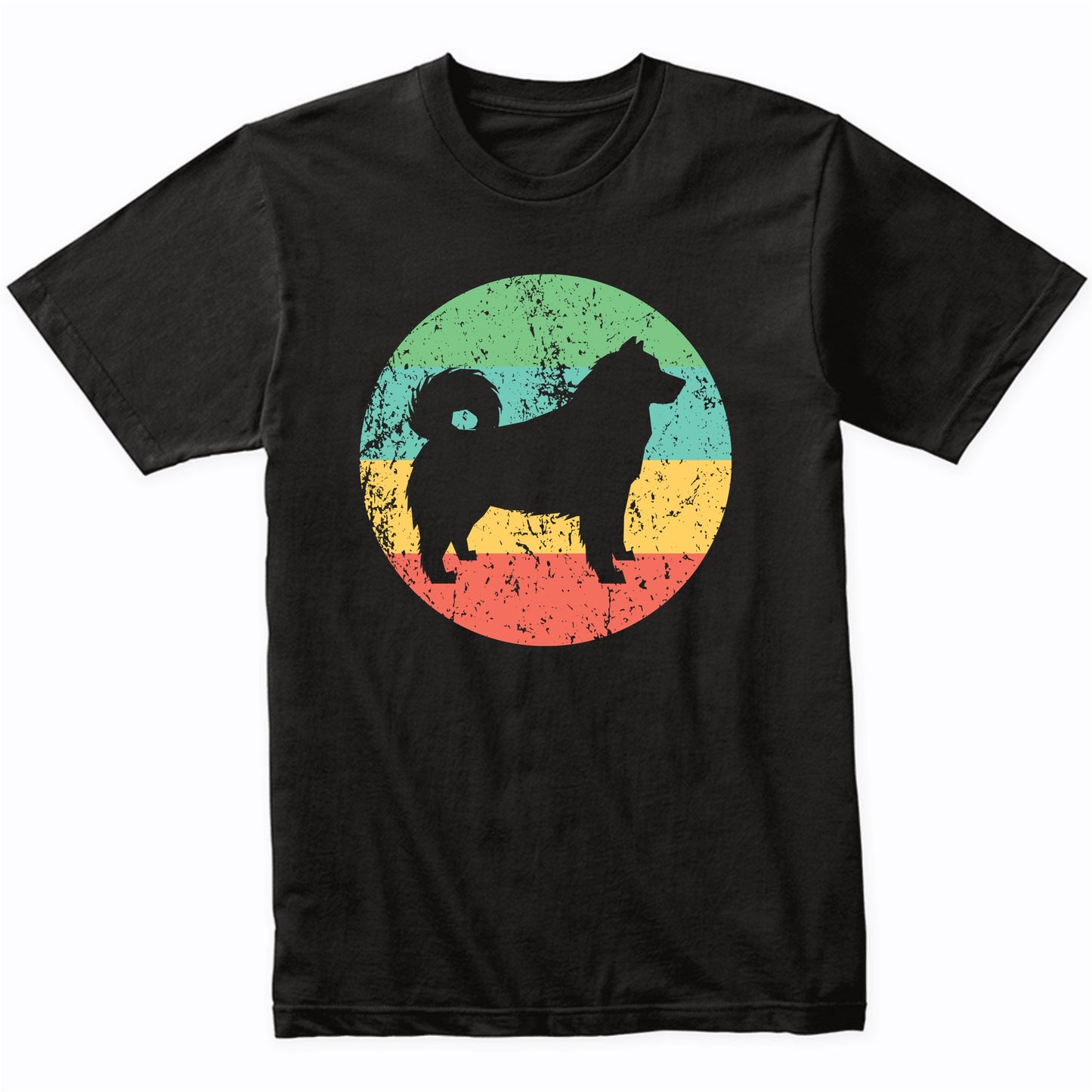Alaskan Malamute Shirt - Retro Alaskan Malamute Dog T-Shirt