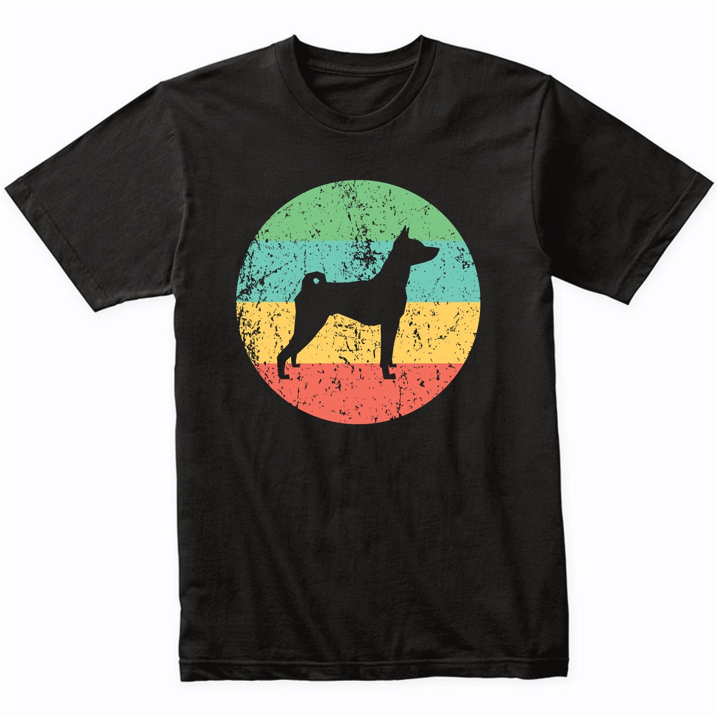 Basenji Shirt - Vintage Retro Basenji Dog T-Shirt