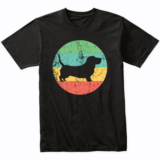 Basset Hound Shirt - Vintage Retro Basset Hound Dog T-Shirt