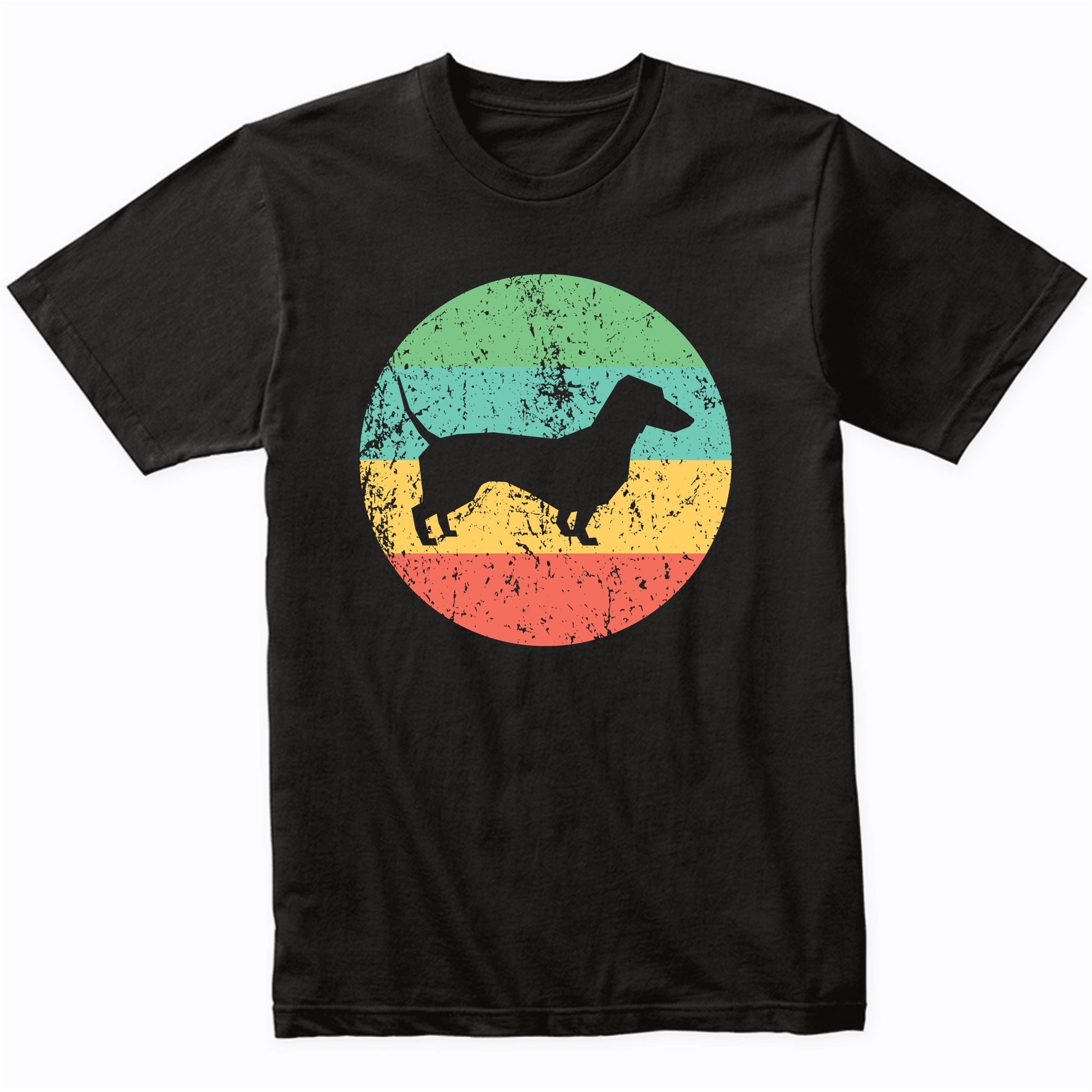 Dachshund Shirt - Vintage Retro Dachshund Dog T-Shirt