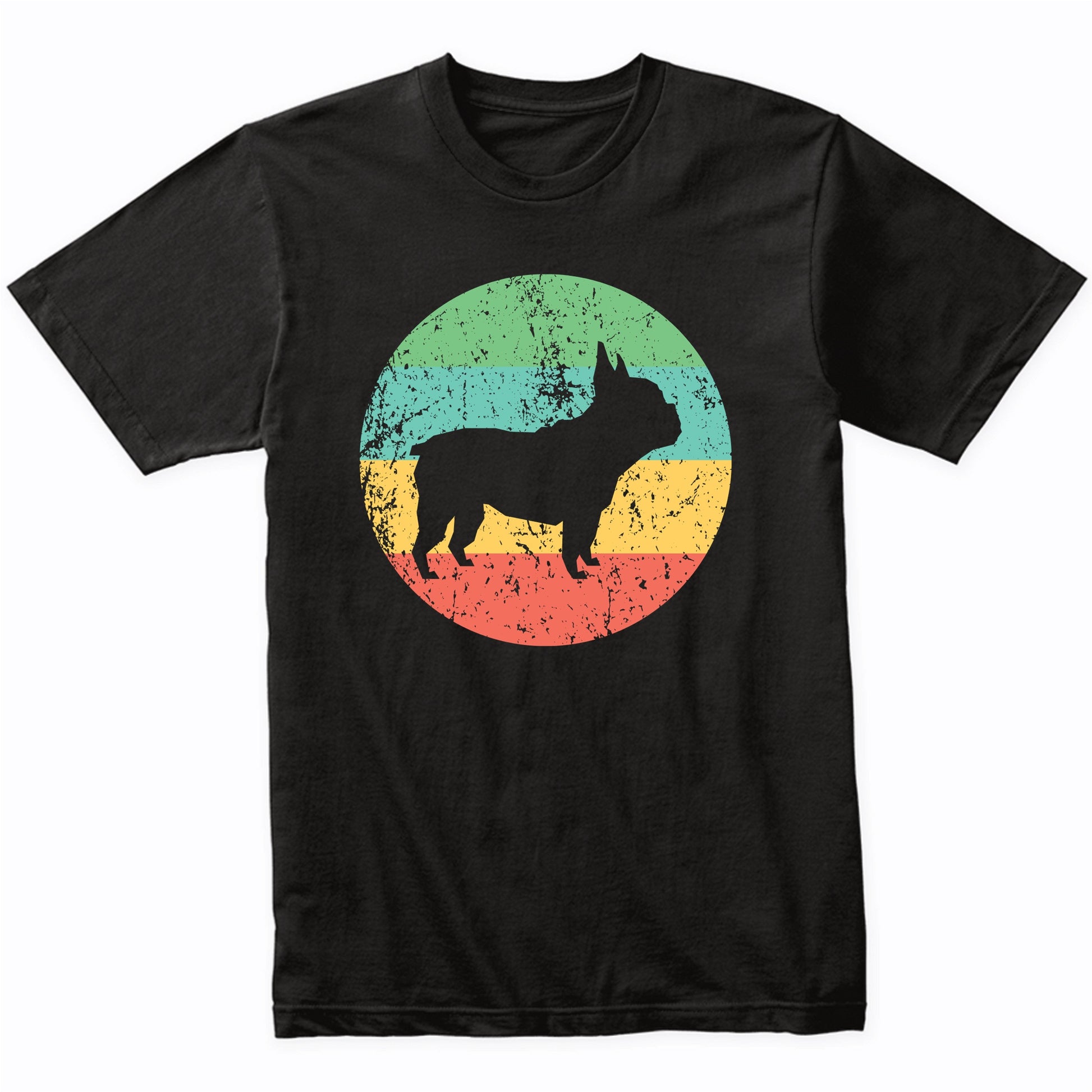 French Bulldog Shirt - Retro French Bulldog Dog T-Shirt