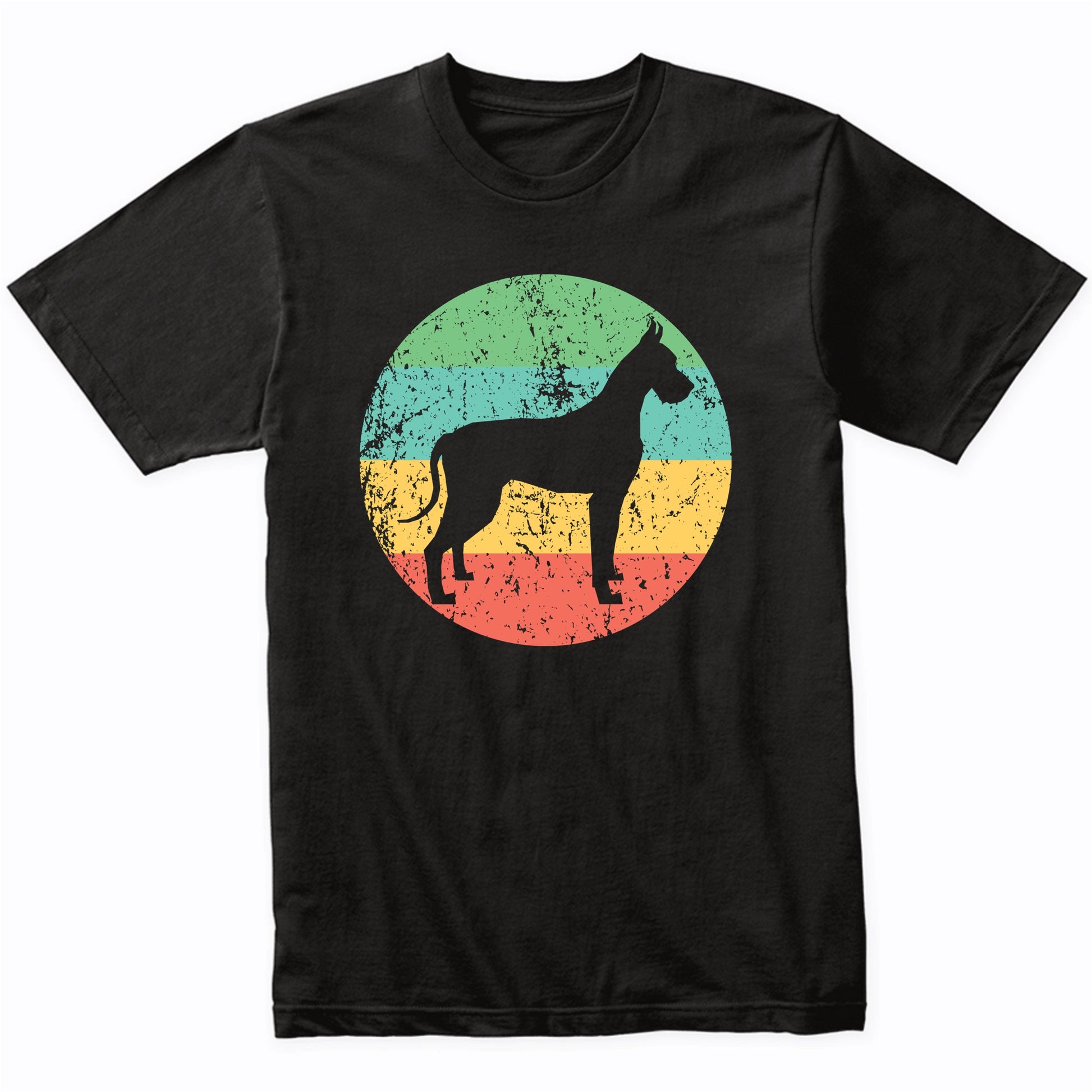 Great Dane Shirt - Vintage Retro Great Dane Dog T-Shirt