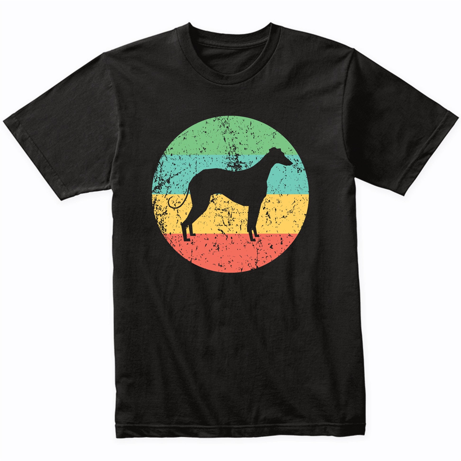 Greyhound Shirt - Vintage Retro Greyhound Dog T-Shirt