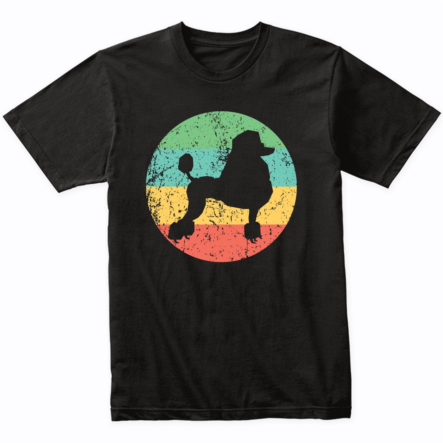 Poodle Shirt - Vintage Retro Poodle Dog T-Shirt