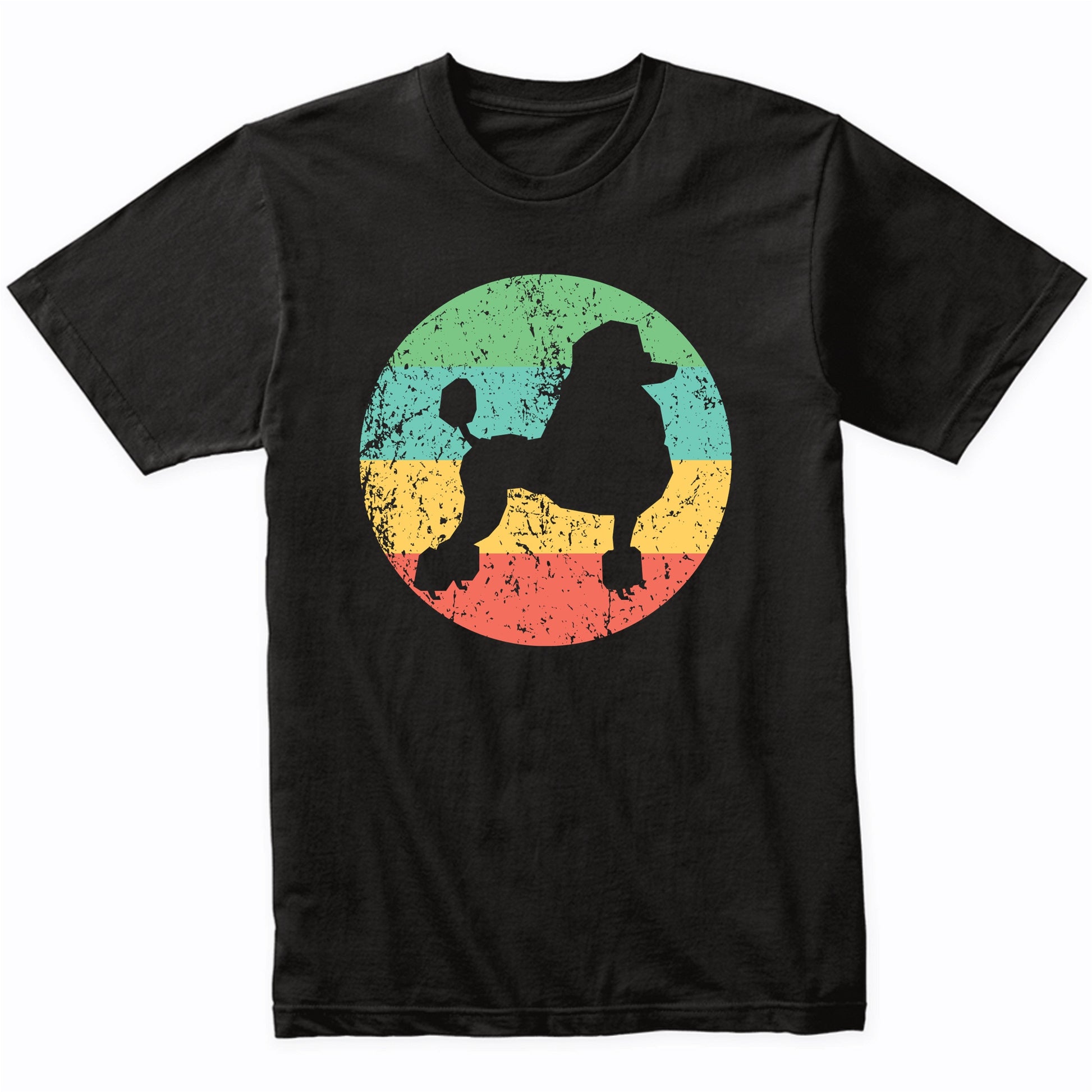 Poodle Shirt - Vintage Retro Poodle Dog T-Shirt