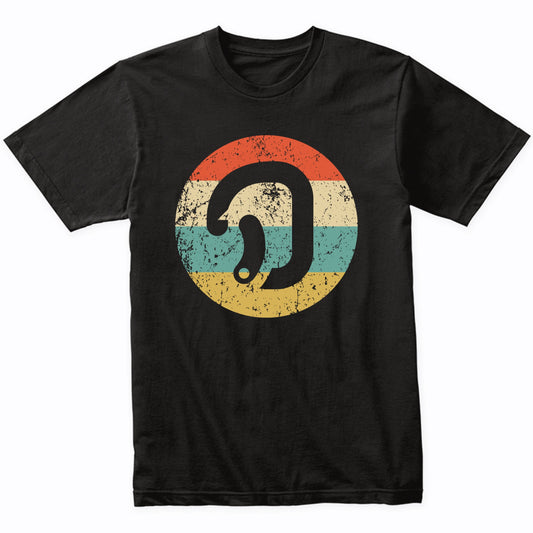 Rock Climbing Shirt - Retro Carabiner Icon T-Shirt