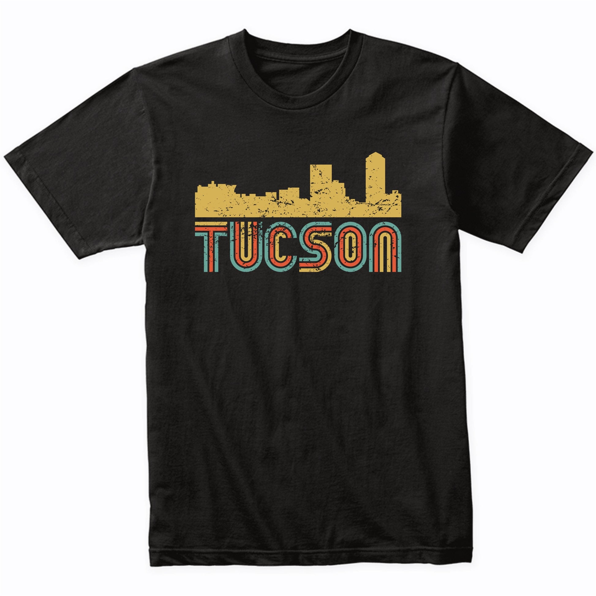 Retro Tucson Arizona Skyline T-Shirt