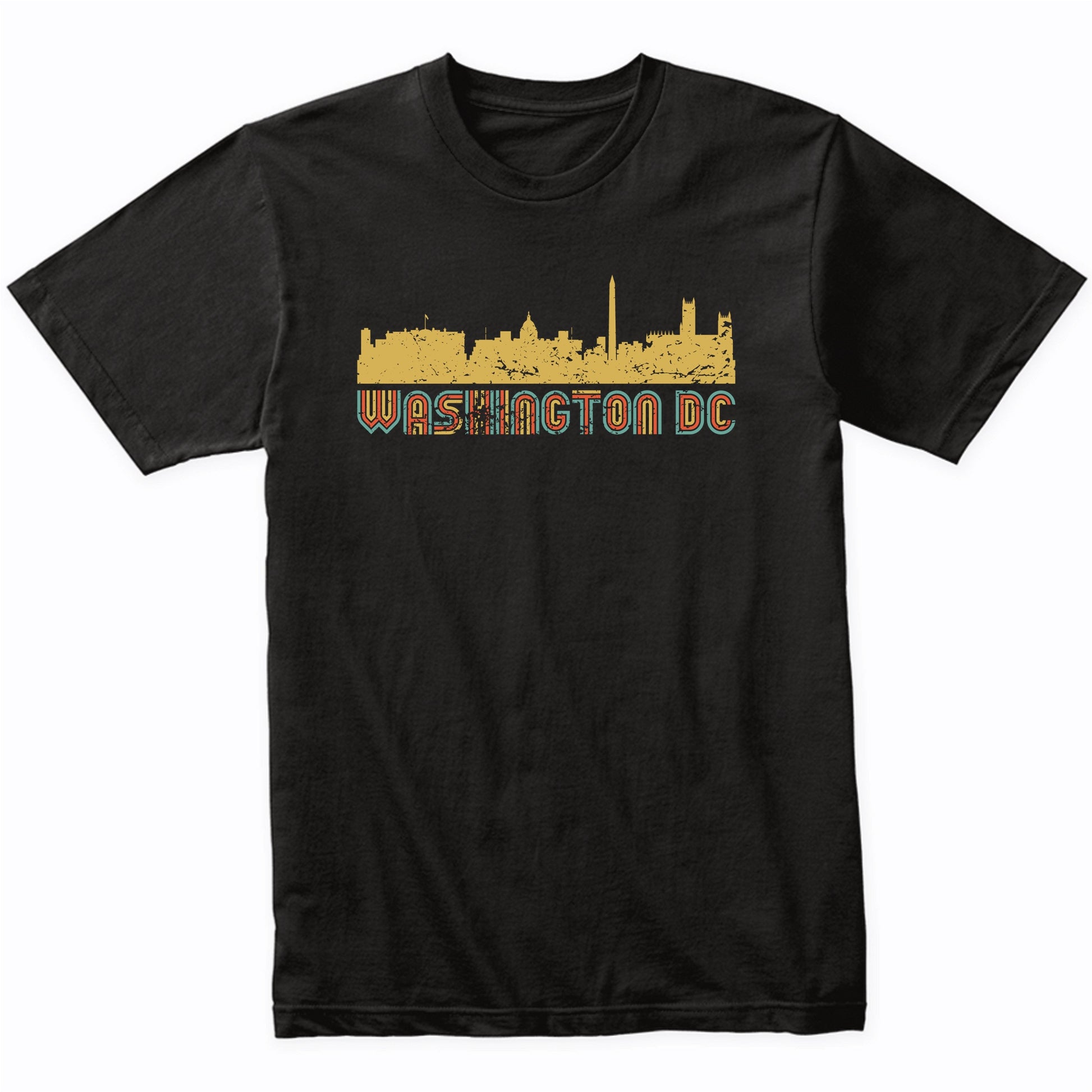 Retro Washington DC Skyline T-Shirt