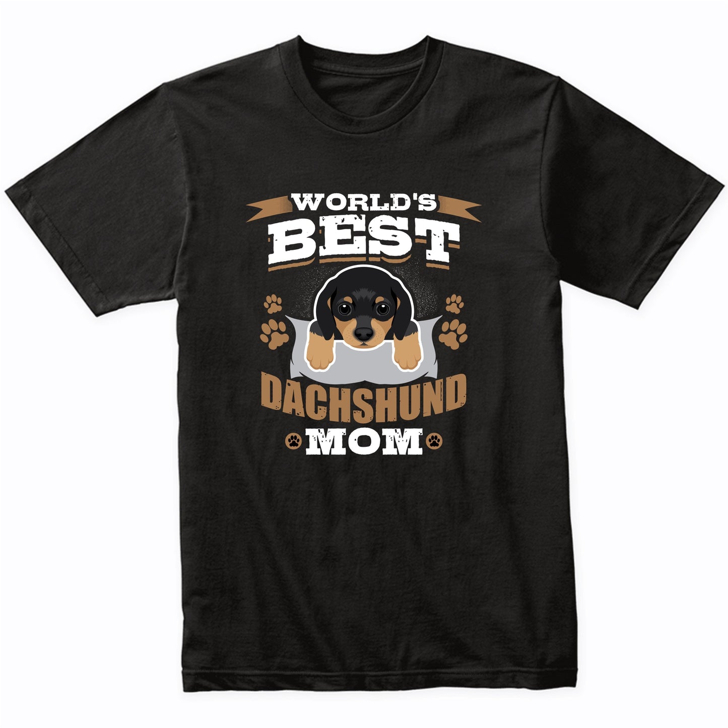 World's Best Dachshund Mom Dog Owner T-Shirt