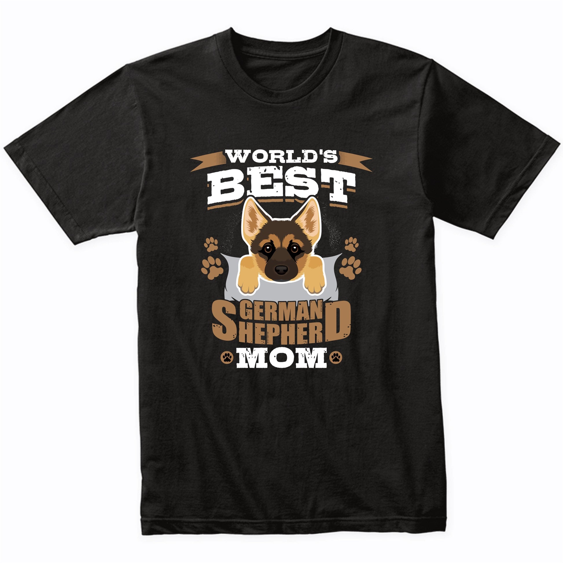 World's Best German Shepherd Mom Dog Owner T-Shirt