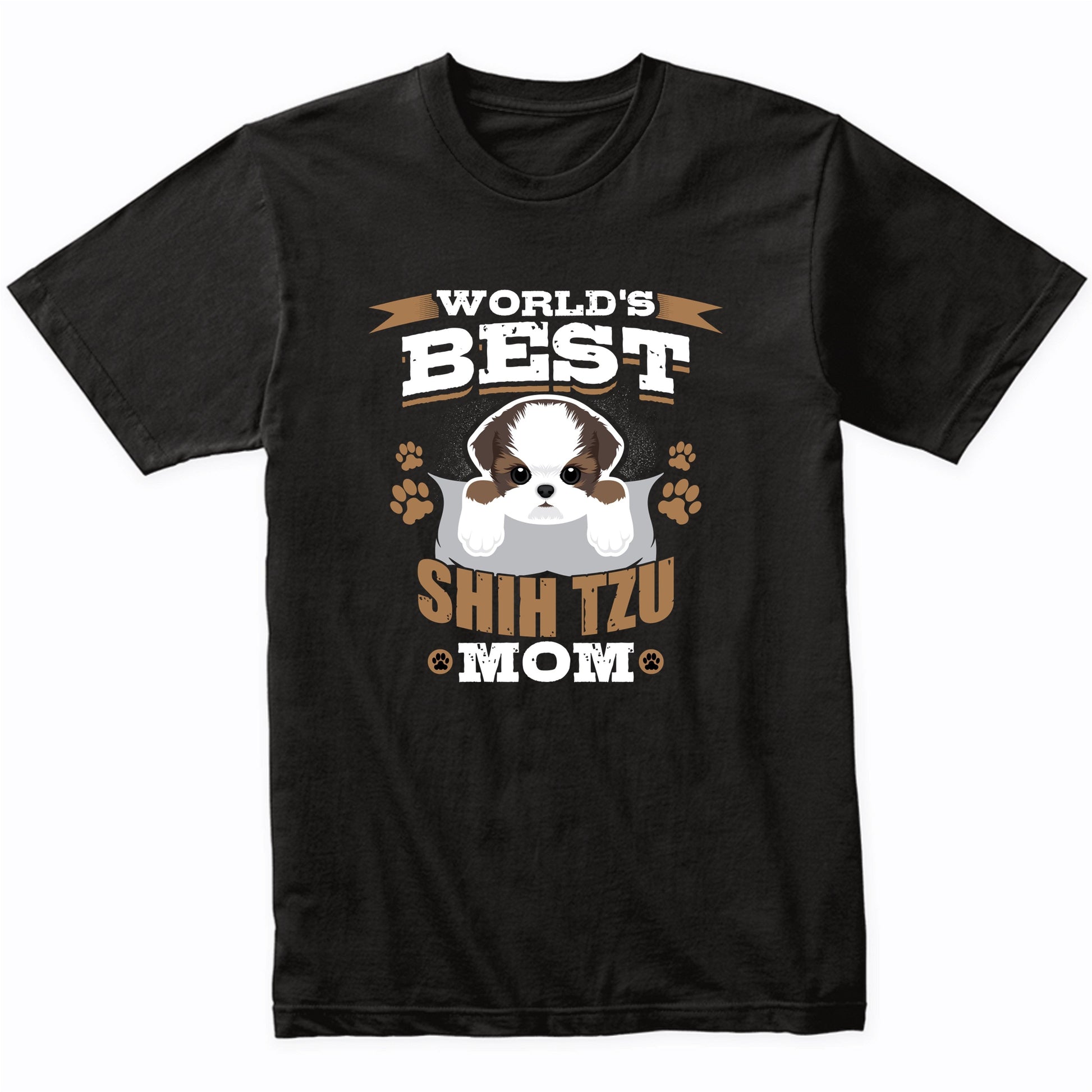 World's Best Shih Tzu Mom Dog Owner T-Shirt