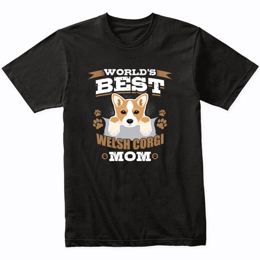 World's Best Corgi Mom Dog Owner T-Shirt