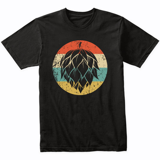 Hops Retro Style Craft Beer T-Shirt